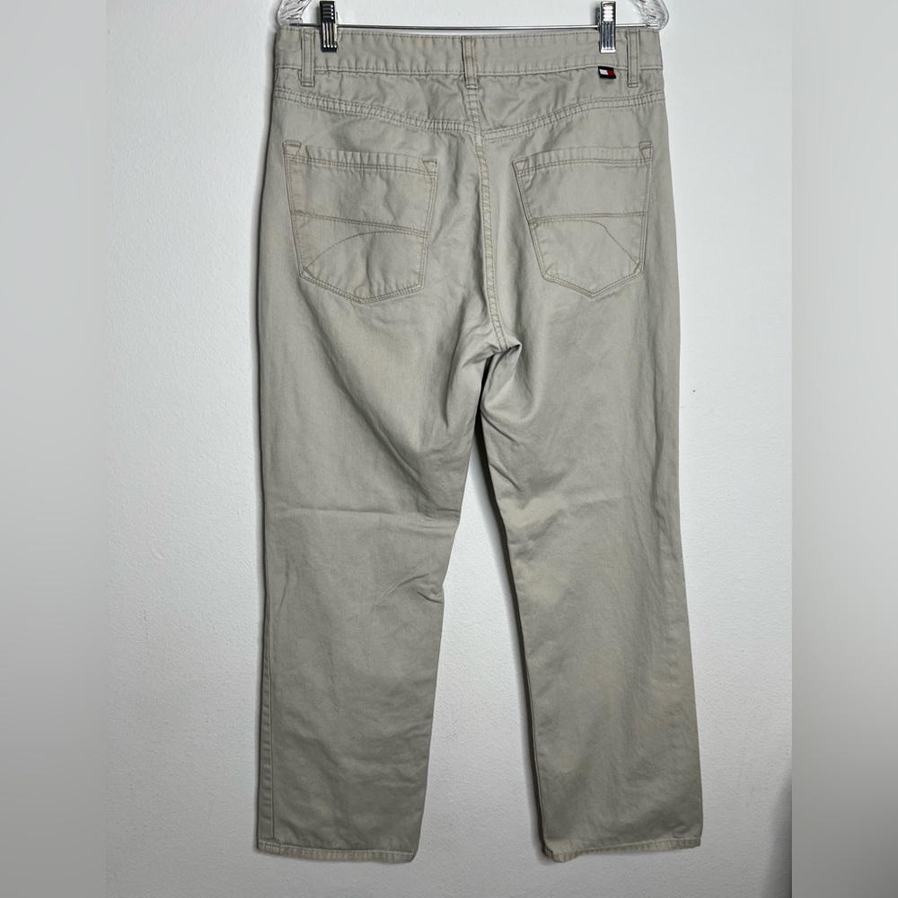 Tommy Hilfiger Men’s 100% Cotton Denim Kaki Jeans 32X32 - Picture 2 of 8